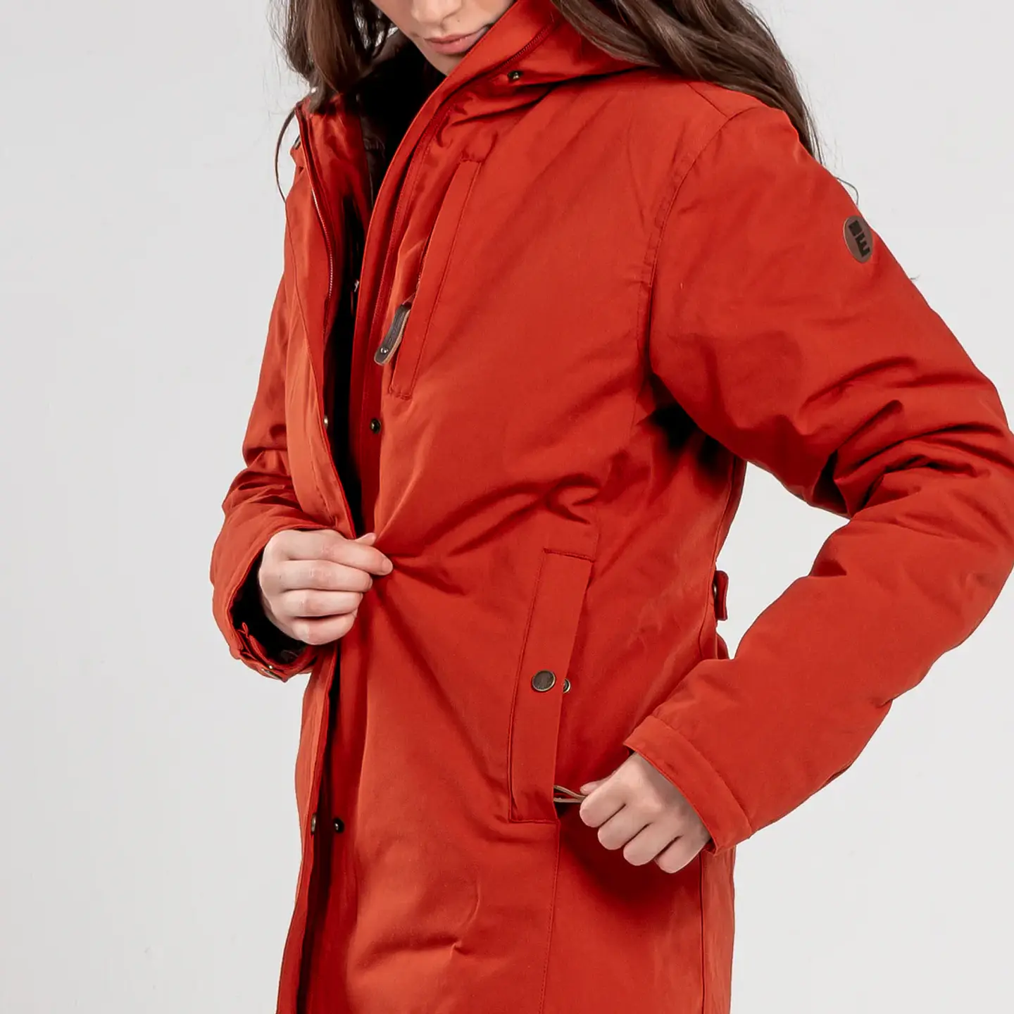 Parka Naranja Mujer Kilimanjaro SAVANI 3