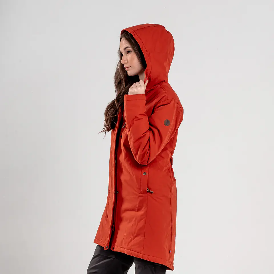 Parka Naranja Mujer Kilimanjaro SAVANI 4