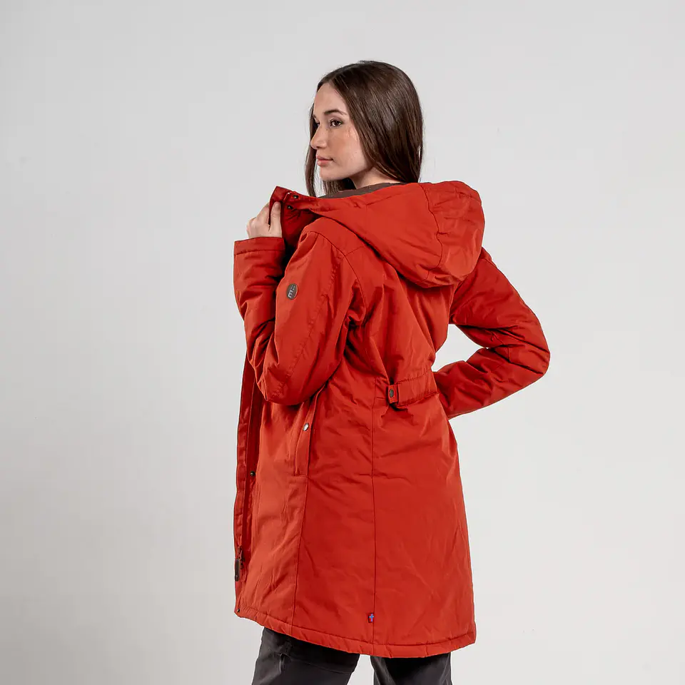 Parka Naranja Mujer Kilimanjaro SAVANI 5