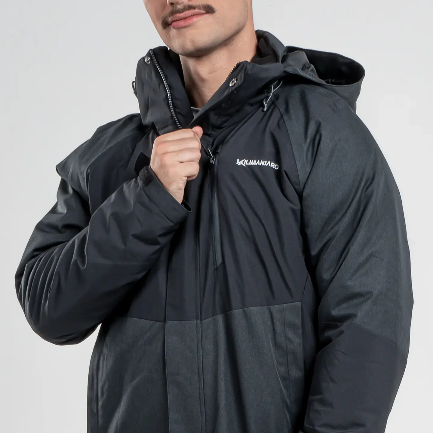 Parka Negro Hombre Kilimanjaro ROVER 3