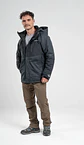 Parka Negro Hombre Kilimanjaro ROVER - Miniatura 6