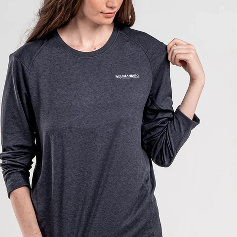 Polera Gris Mujer Kilimanjaro UTILITY