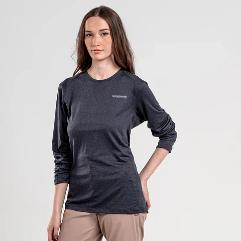 Polera Gris Mujer Kilimanjaro UTILITY