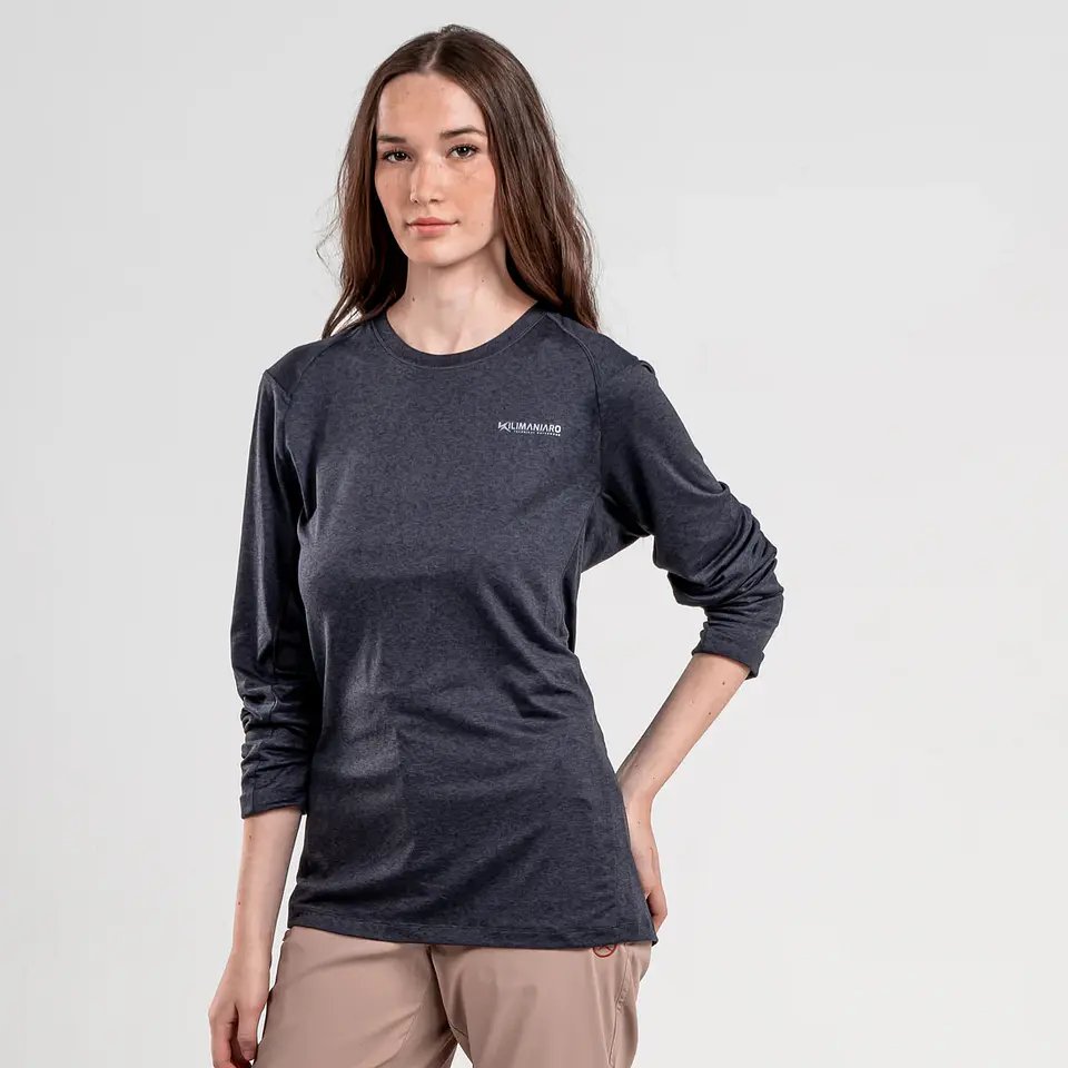 Polera Gris Mujer Kilimanjaro UTILITY 2