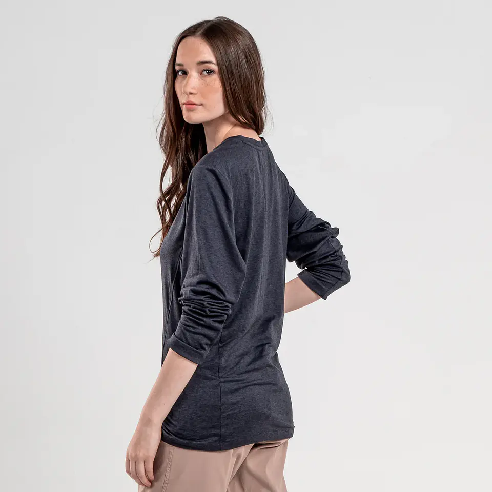 Polera Gris Mujer Kilimanjaro UTILITY 4