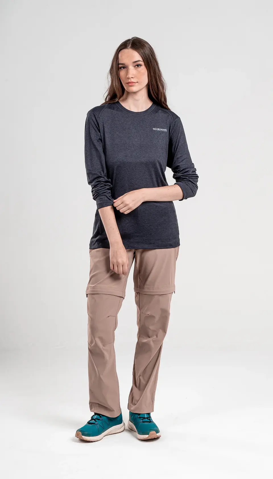 Polera Gris Mujer Kilimanjaro UTILITY 5