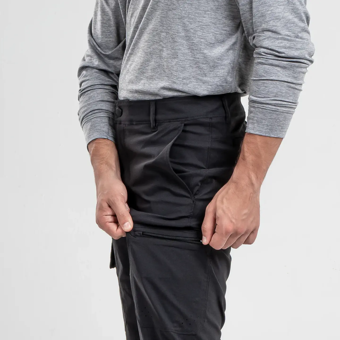 Pantalon Negro Hombre Kilimanjaro STORM 1