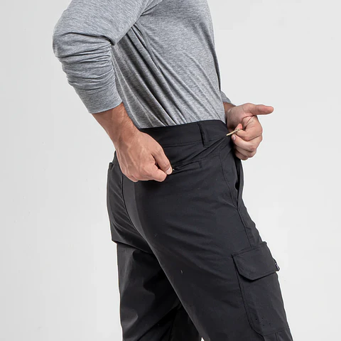 Pantalon Negro Hombre Kilimanjaro STORM