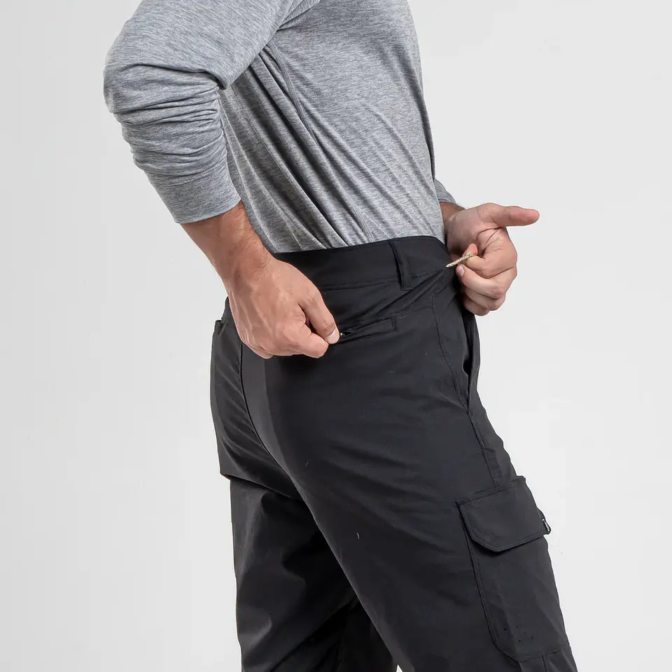 Pantalon Negro Hombre Kilimanjaro STORM 2