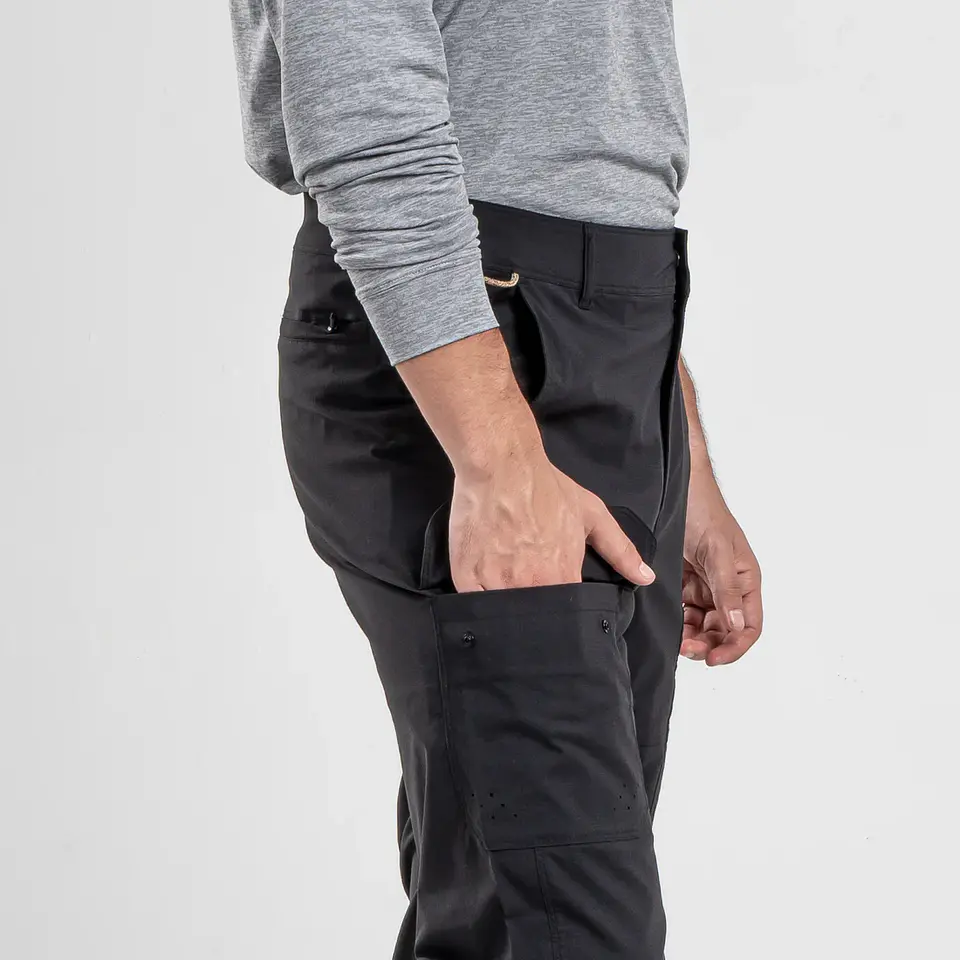 Pantalon Negro Hombre Kilimanjaro STORM 3