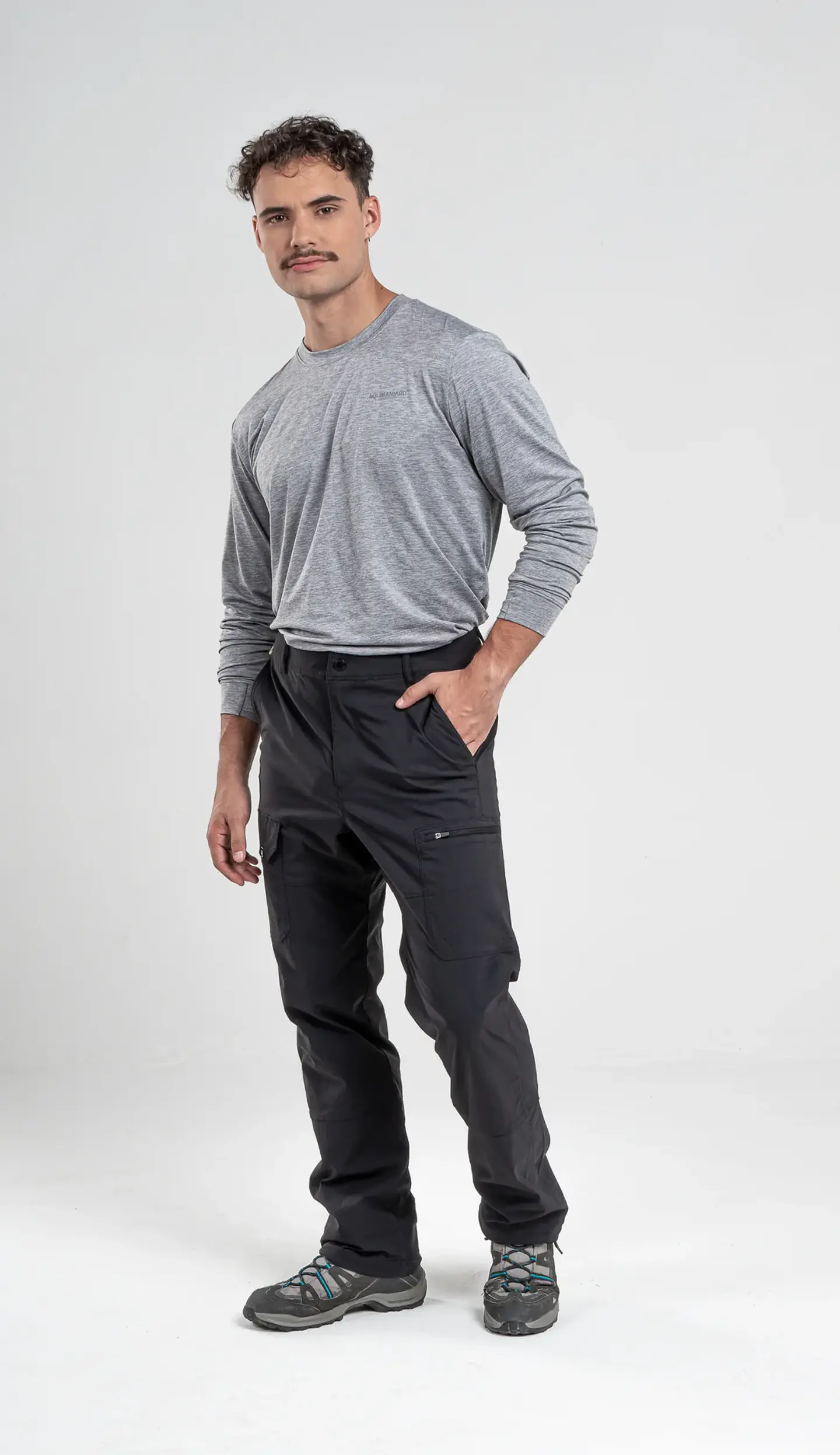Pantalon Negro Hombre Kilimanjaro STORM 6