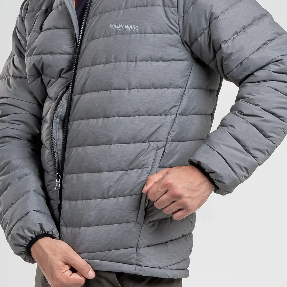 Parka Gris Hombre Kilimanjaro SHERPAS 1