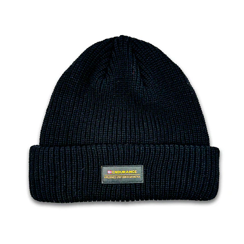 Gorro de Lana Negro Hombre Kilimanjaro LOWA