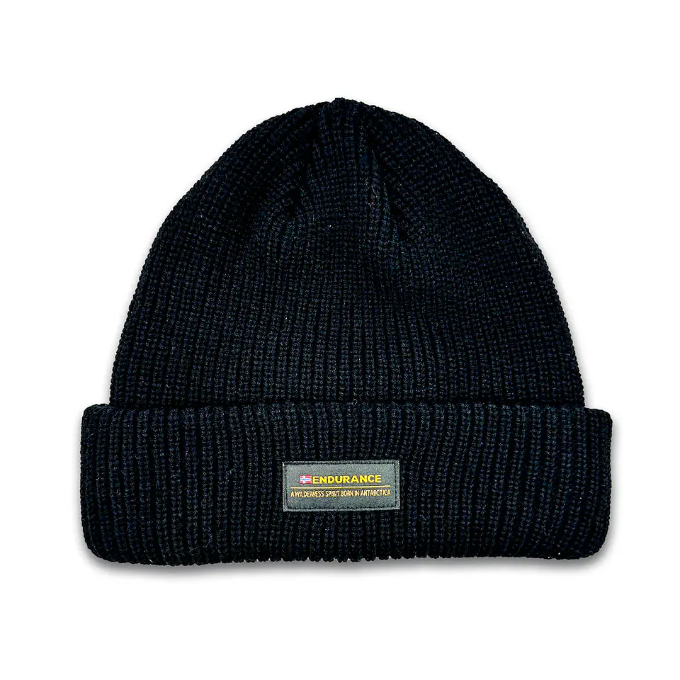 Gorro de Lana Negro Hombre Kilimanjaro LOWA 1