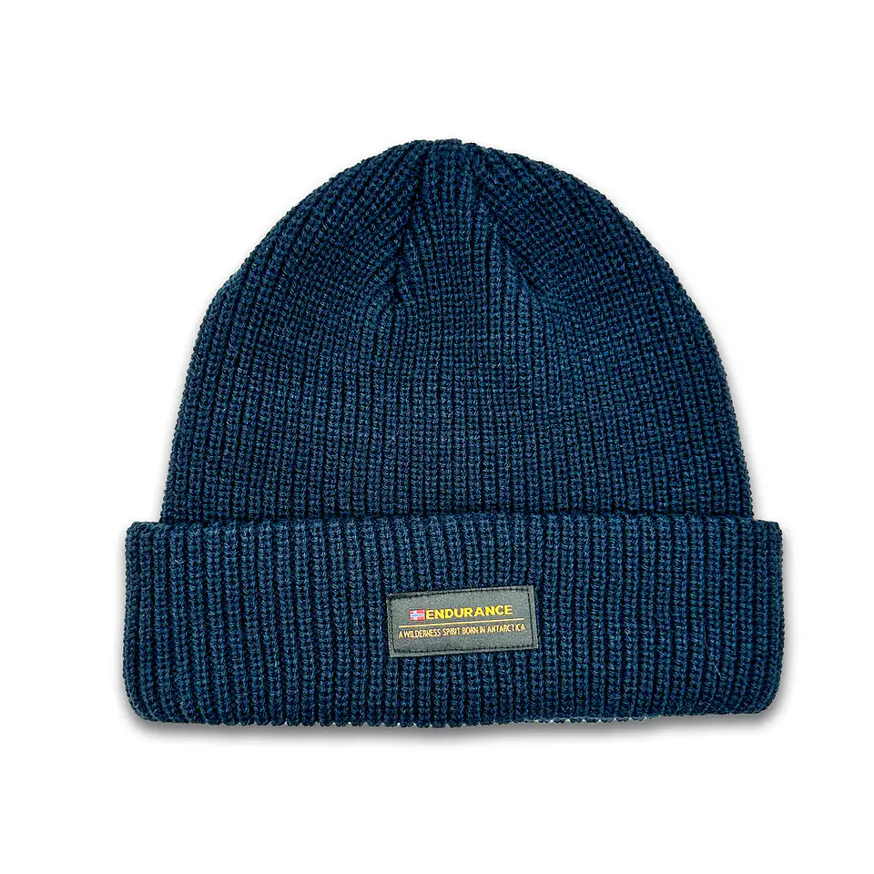 Gorro de Lana Azul Hombre Kilimanjaro LOWA 1
