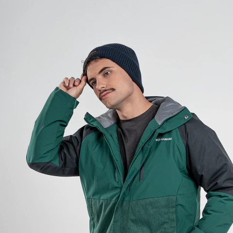 Gorro de Lana Azul Hombre Kilimanjaro LOWA