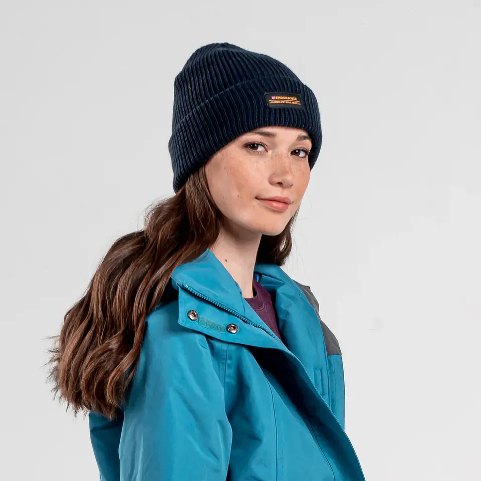 Gorro de Lana Azul Hombre Kilimanjaro LOWA 3