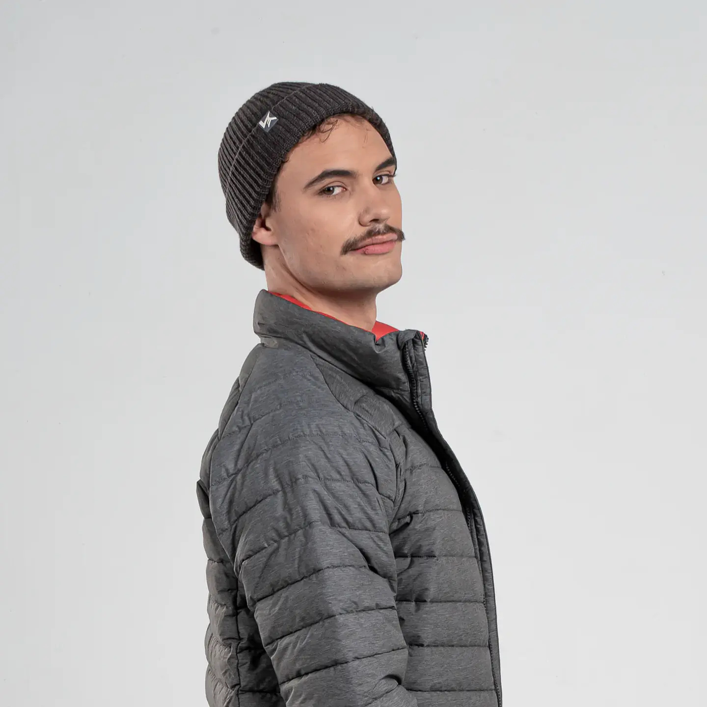 Gorro de Lana Gris Hombre Kilimanjaro SIKAN 4