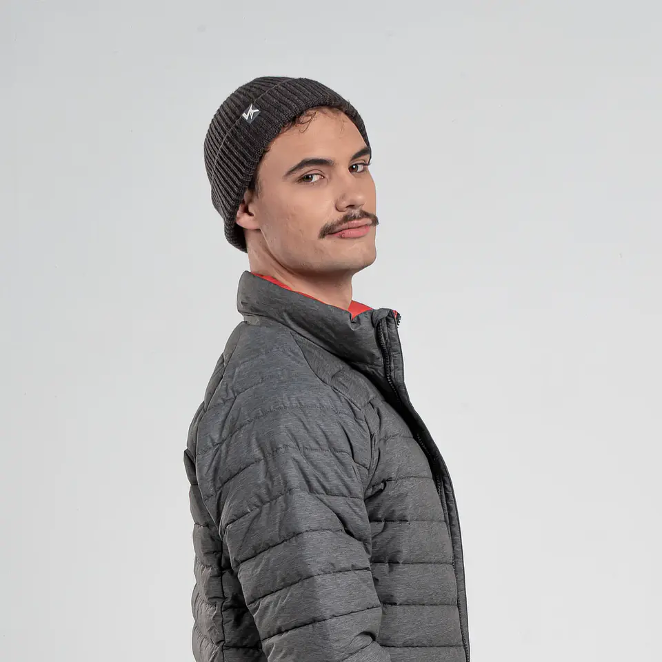 Gorro de Lana Gris Hombre Kilimanjaro SIKAN 4