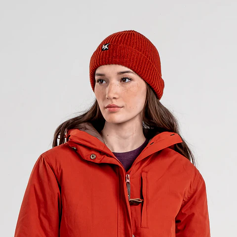 Gorro de Lana Naranja Hombre Kilimanjaro SIKAN