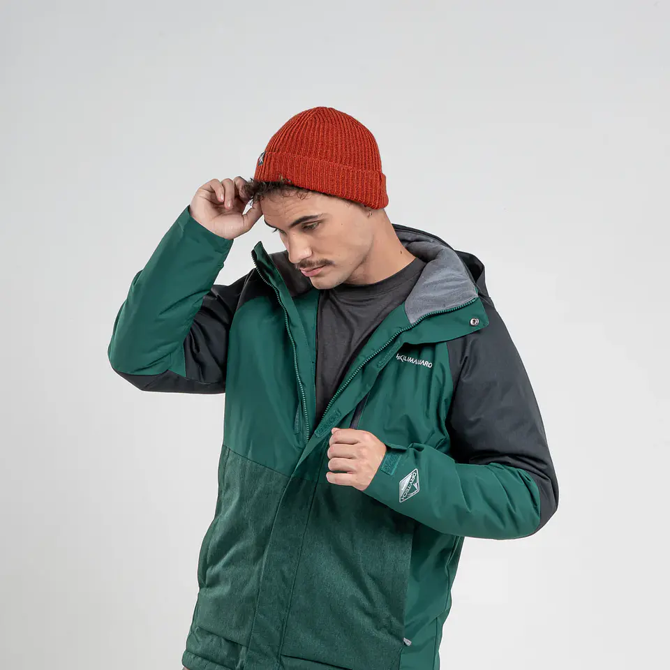 Gorro de Lana Naranja Hombre Kilimanjaro SIKAN 3