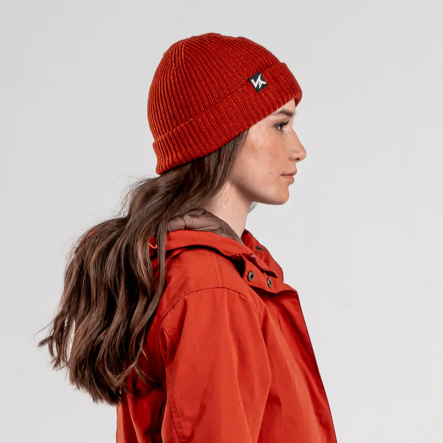 Gorro de Lana Naranja Hombre Kilimanjaro SIKAN 4