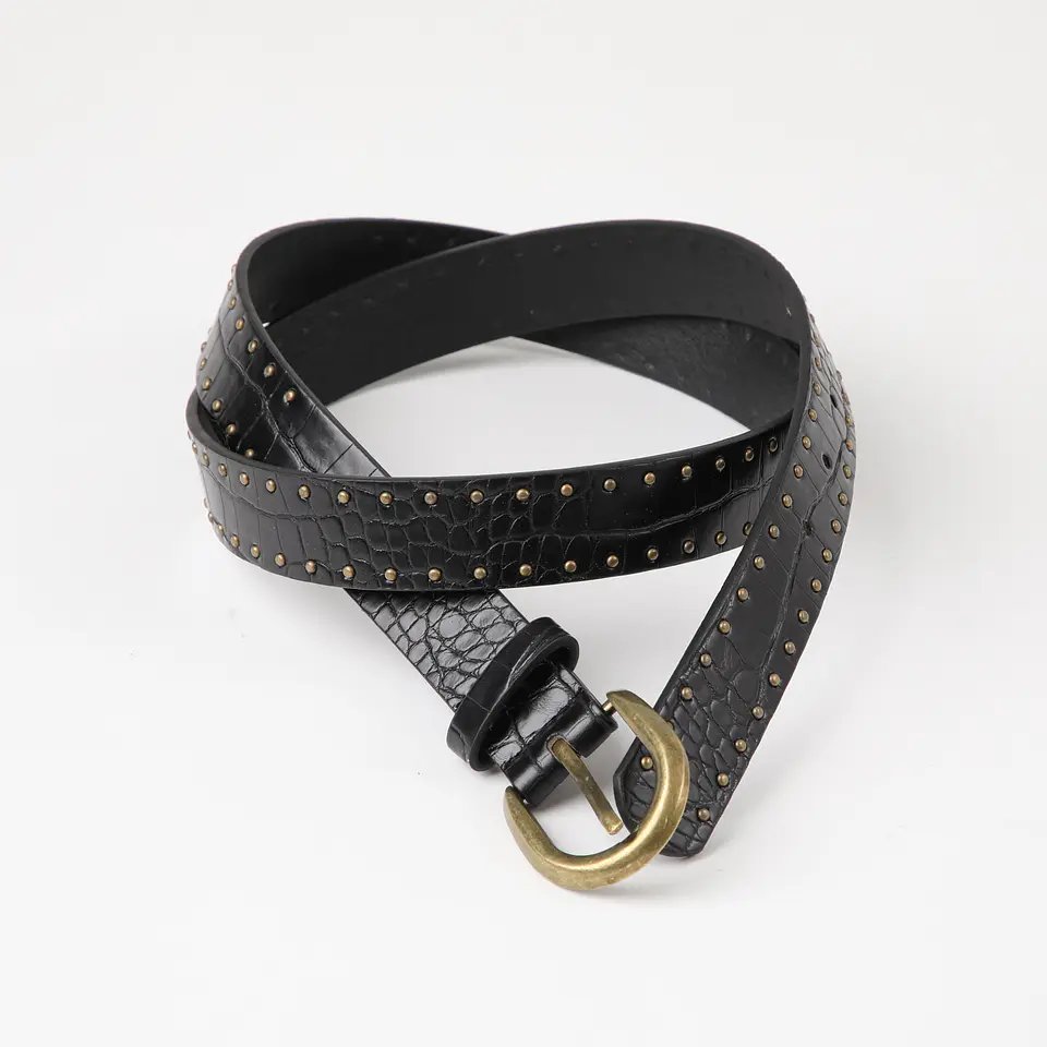 Cinturon Negro Unisex Humana 3309520200073 2
