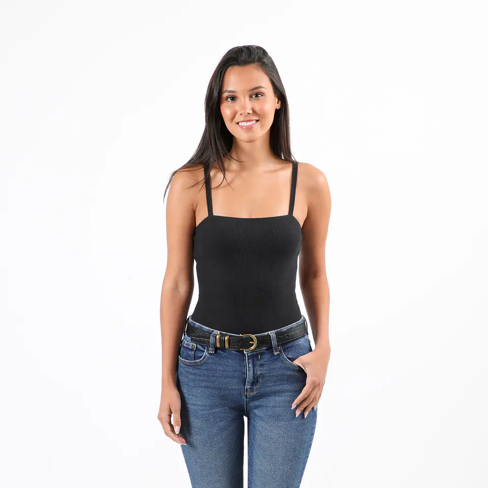 Cinturon Negro Unisex Humana 3309520200028 3