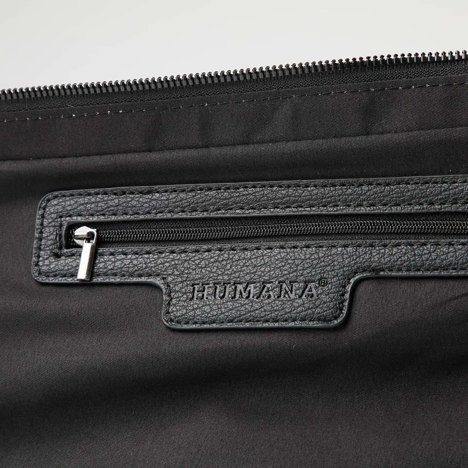 Carteras Negra Unisex Humana 3307520200420 3