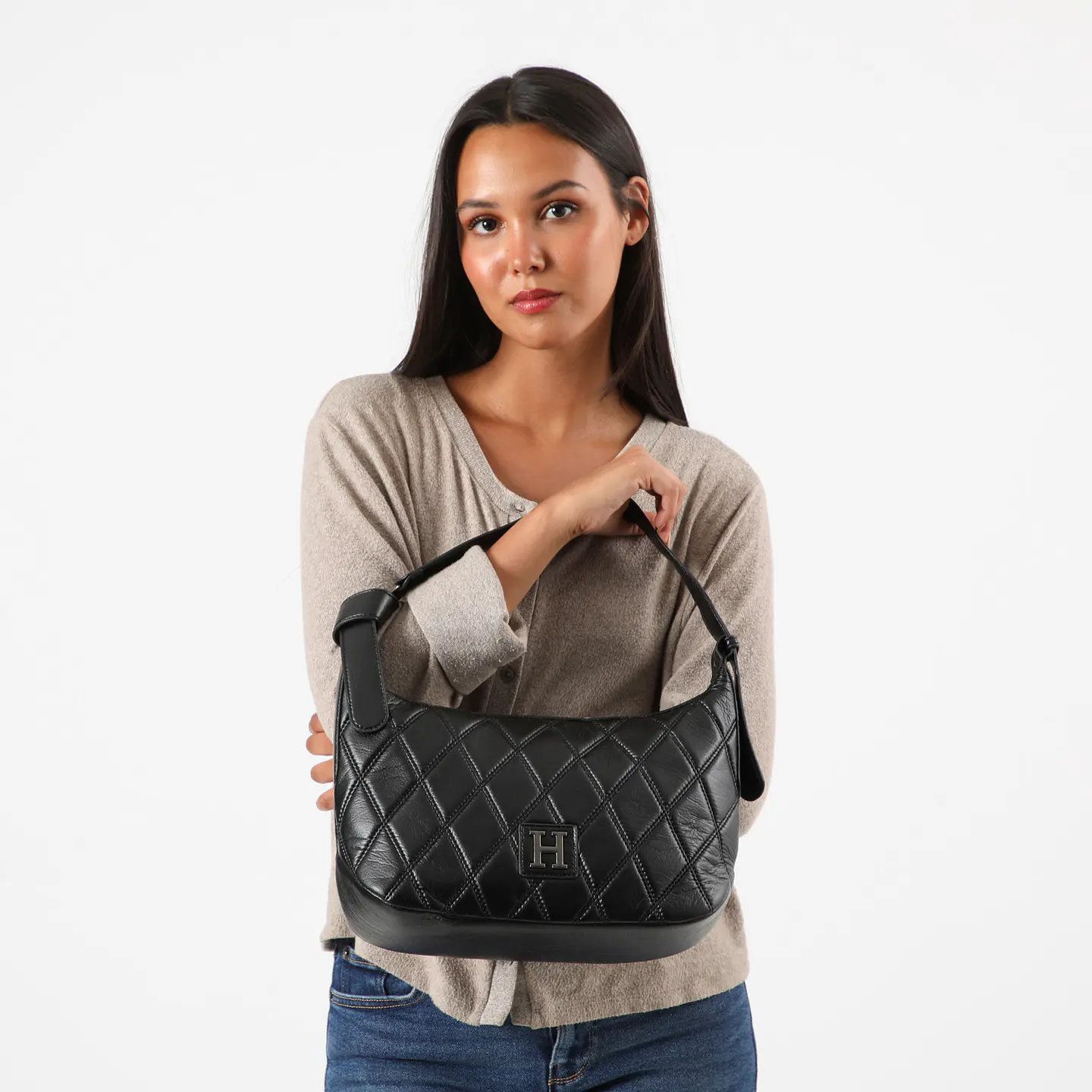 Carteras Negra Unisex Humana 3307520400011 5
