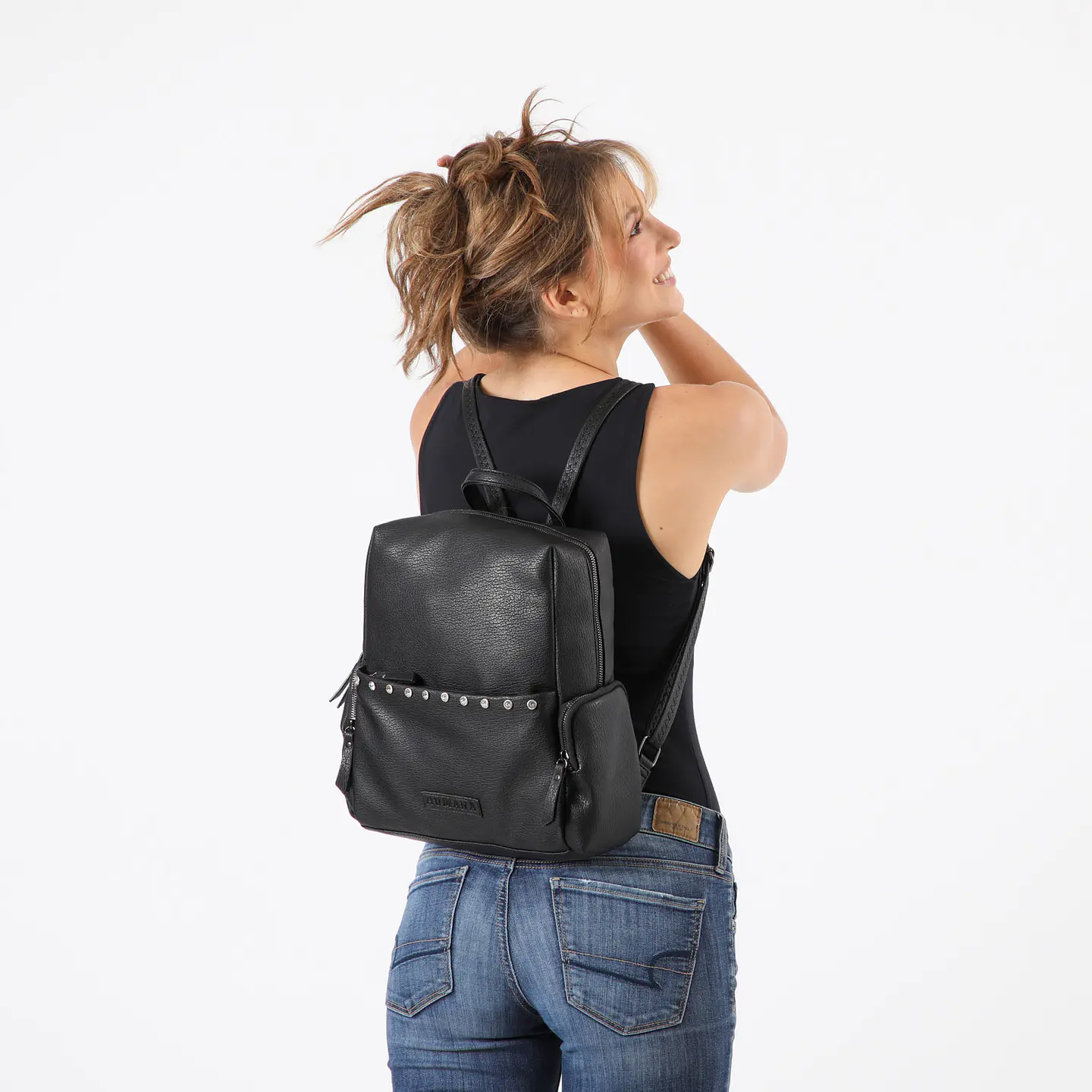 Carteras Negra Unisex Humana 3307520200239 4