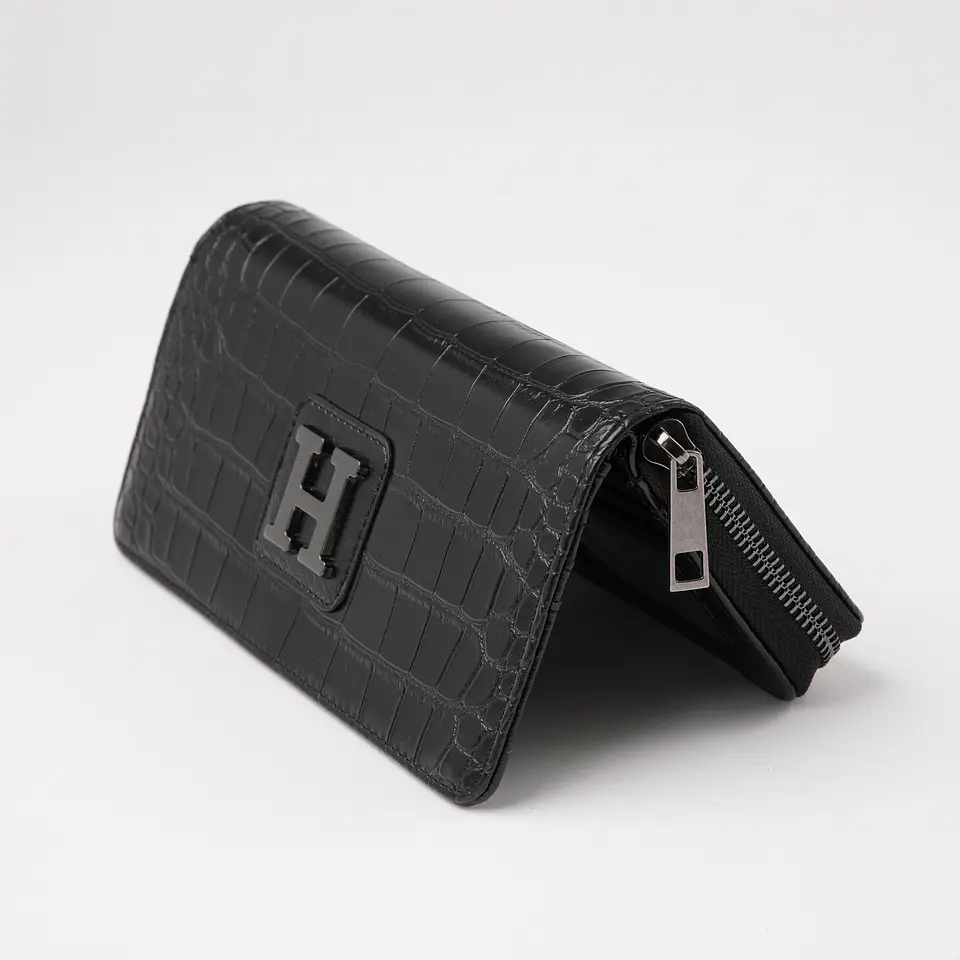 Billetera Negra Unisex Humana 3308521100207 3