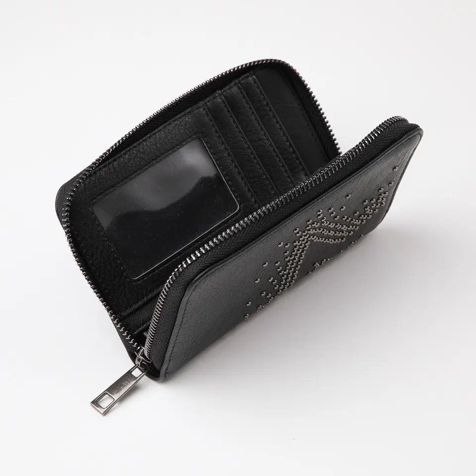 Billetera Negra Unisex Humana 3308521100177 3