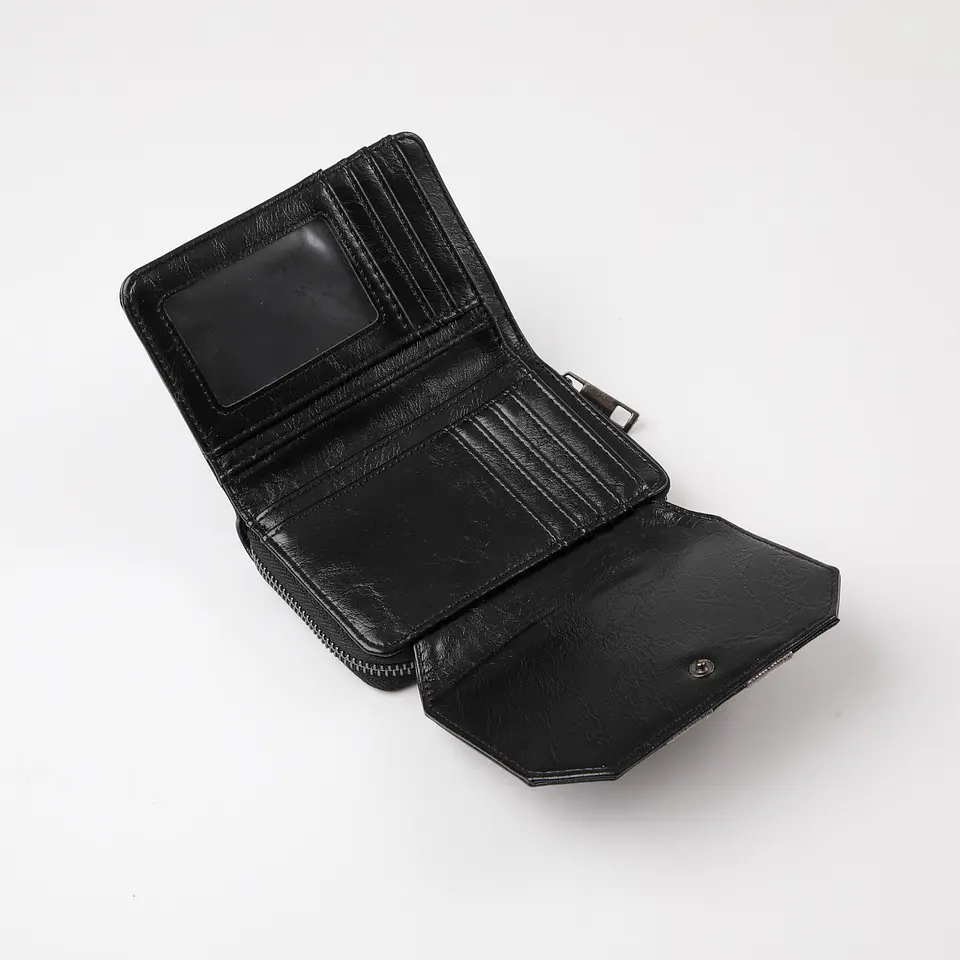 Billetera Negra Unisex Humana 3308521100160 2