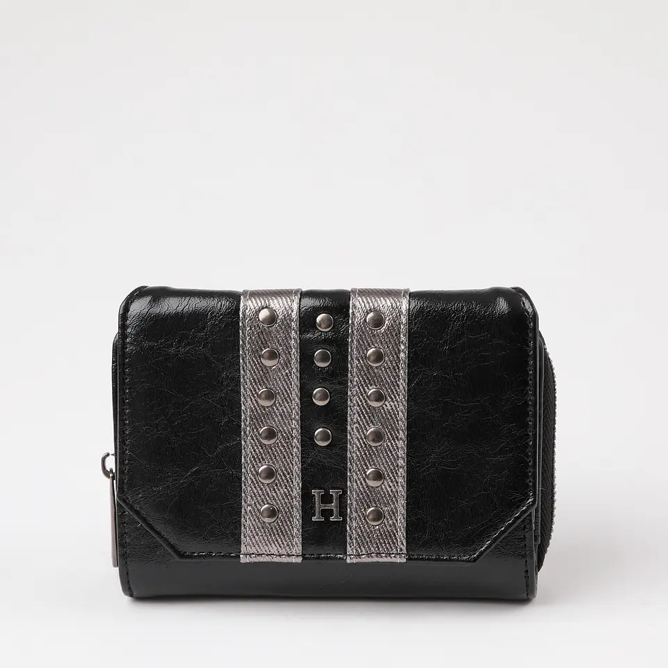 Billetera Negra Unisex Humana 3308521100160 1