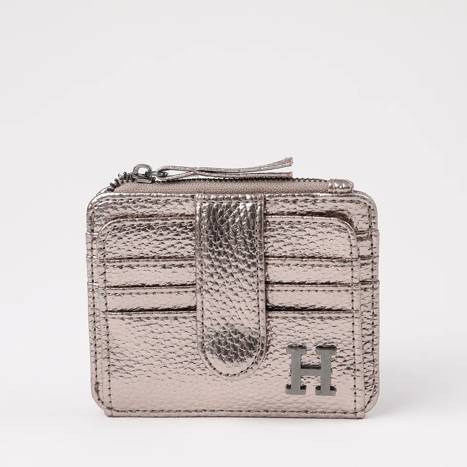 Billetera Plateada Unisex Humana 3308521100054 1