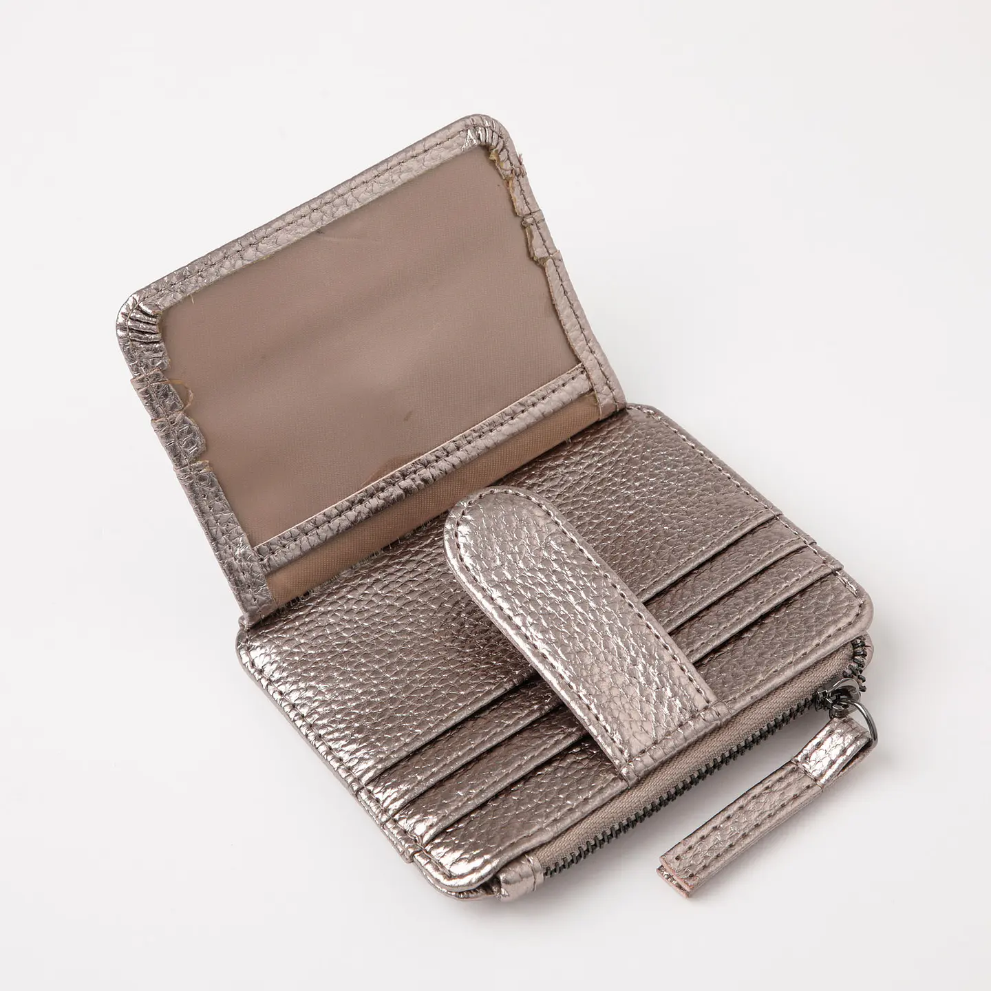Billetera Plateada Unisex Humana 3308521100054 4