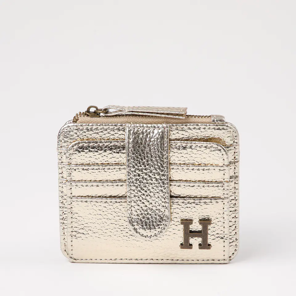 Billetera Dorada Unisex Humana 3308521100047 1