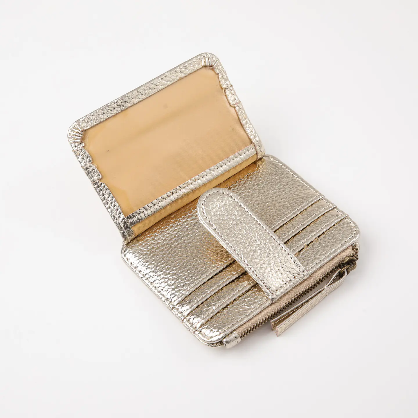 Billetera Dorada Unisex Humana 3308521100047 2