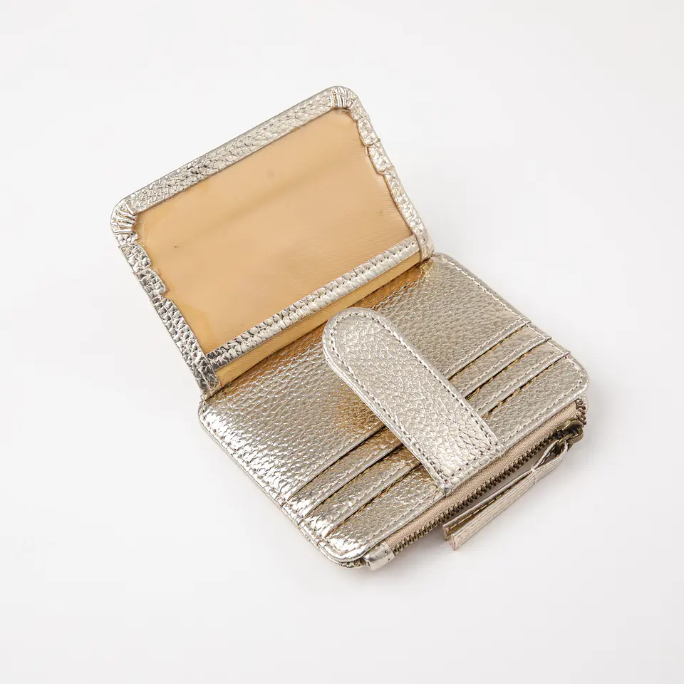 Billetera Dorada Unisex Humana 3308521100047 2