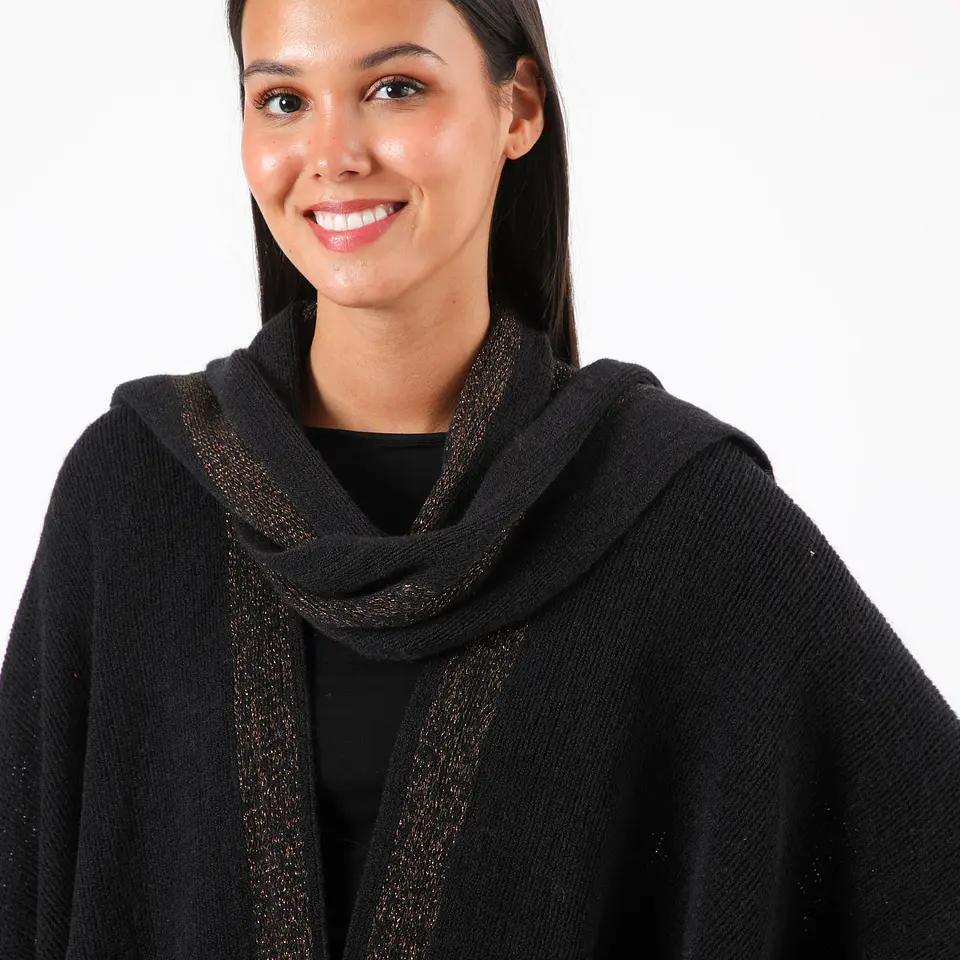 Manta Negra Unisex Humana 3714520200013 3