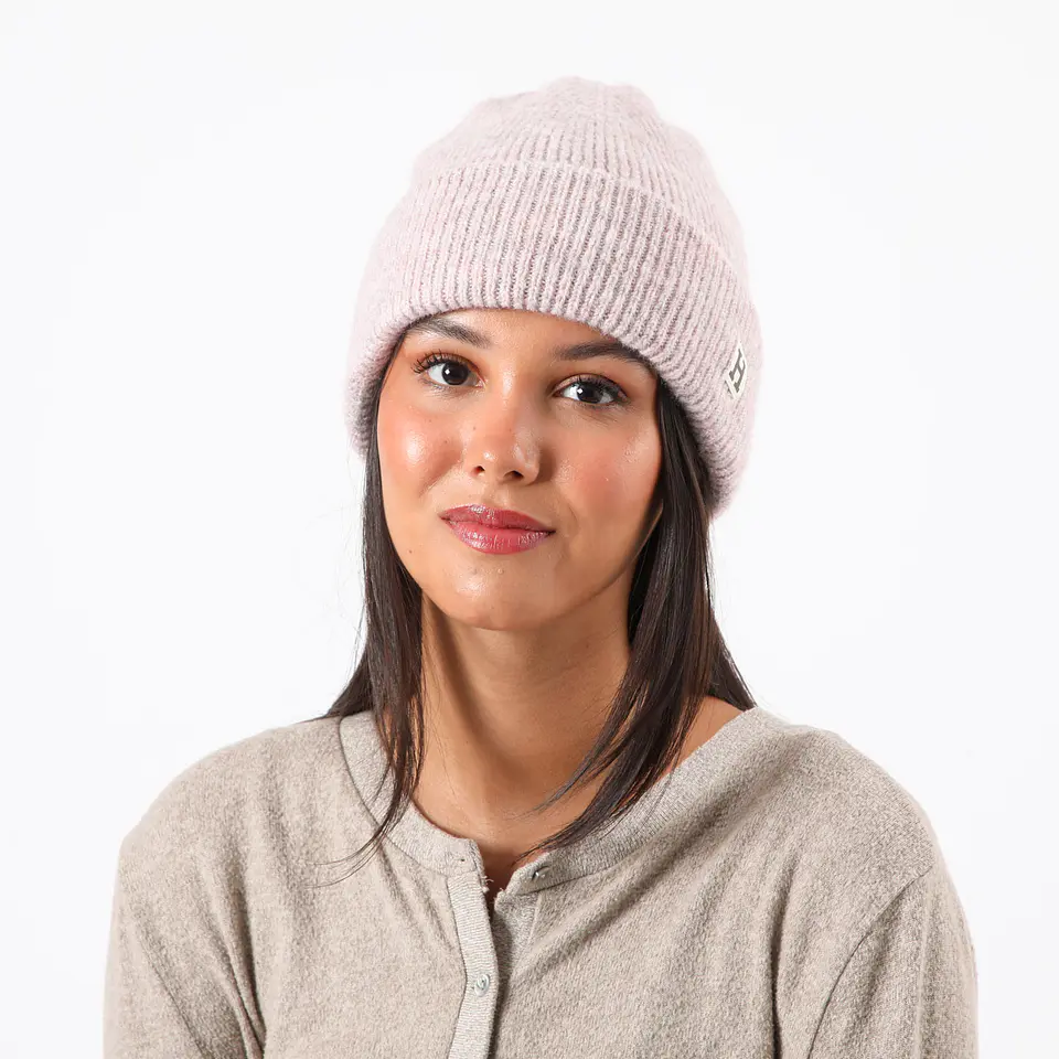 Gorro de Lana Rosado Unisex Humana 3733522310025 3
