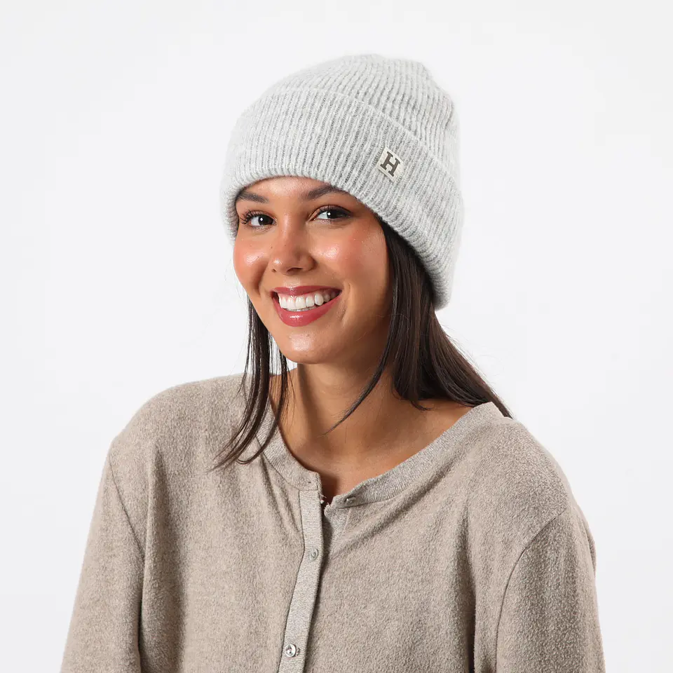 Gorro de Lana Gris Unisex Humana 3733523600019 3