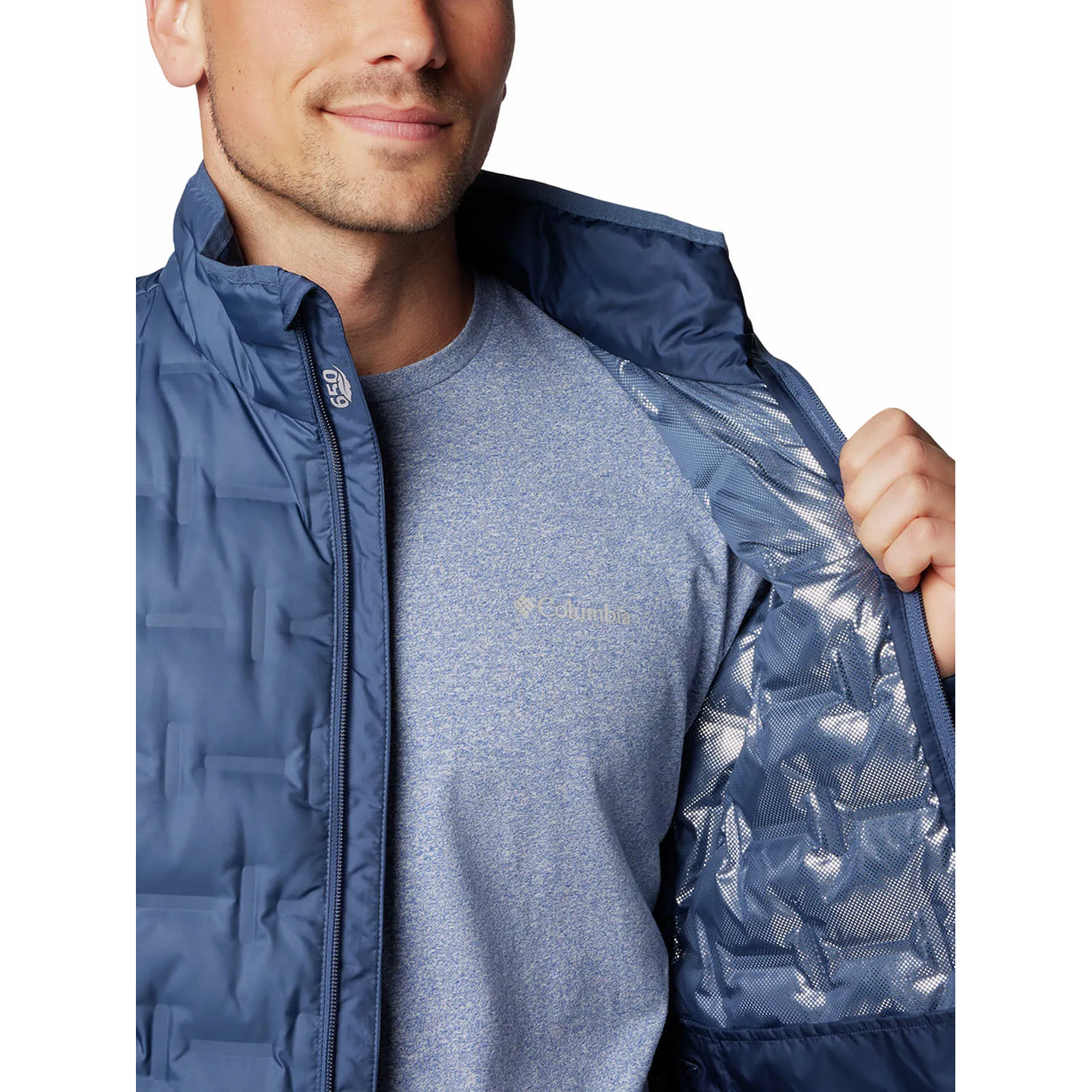Parka Azul Hombre Columbia 2086241-LYD 4