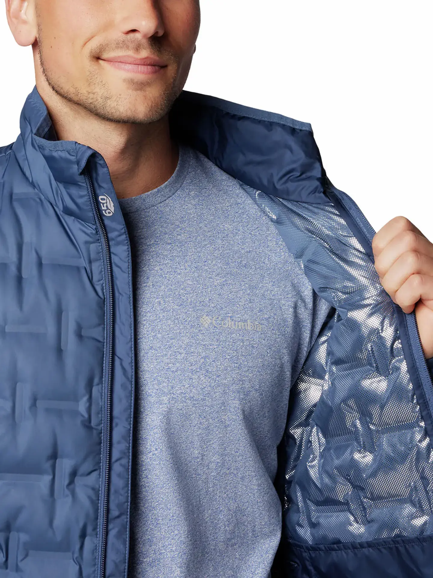 Parka Azul Hombre Columbia 2086241-LYD 4