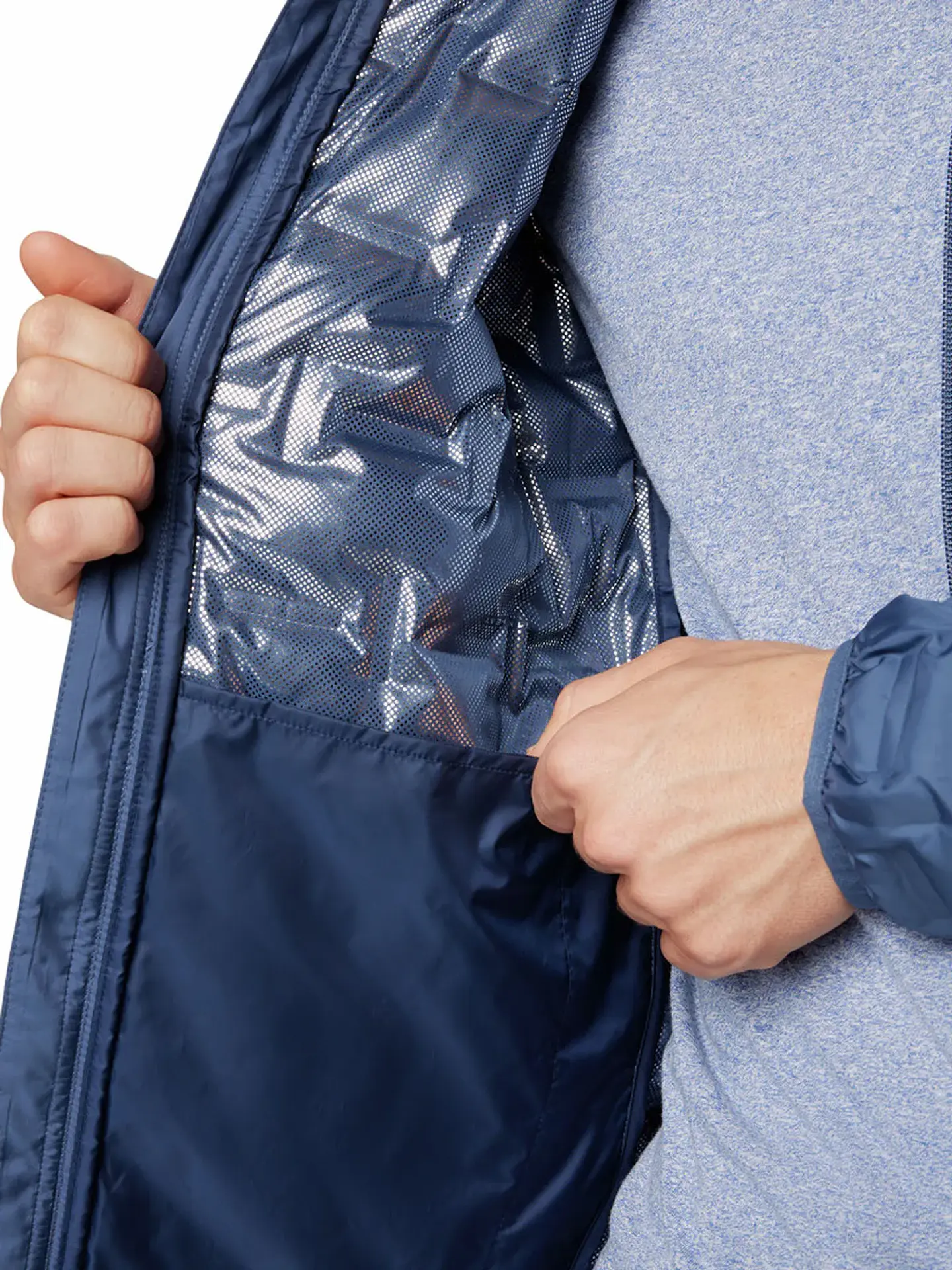 Parka Azul Hombre Columbia 2086241-LYD 5