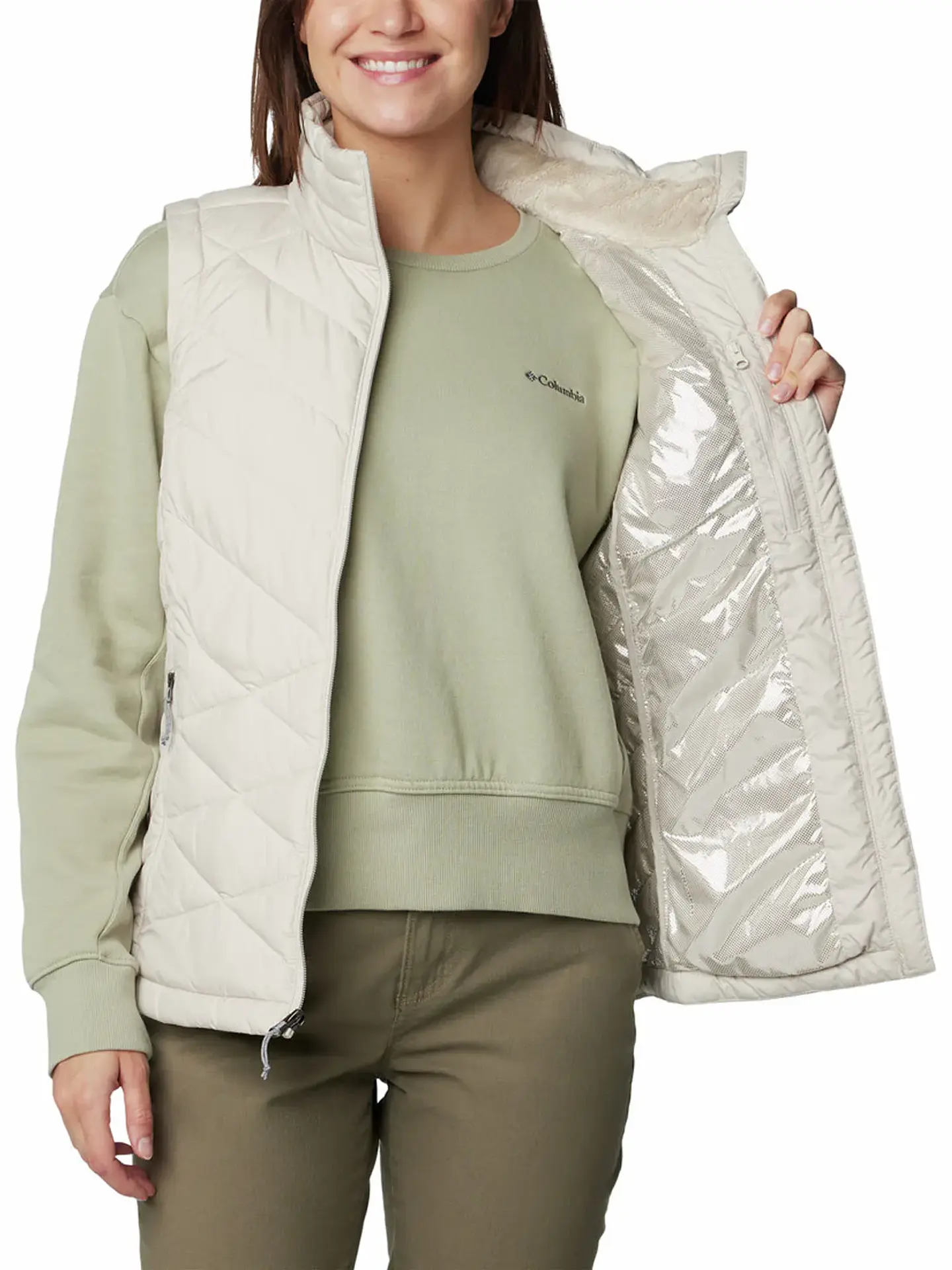Parka Beige Mujer Columbia 2089201-5HD 4