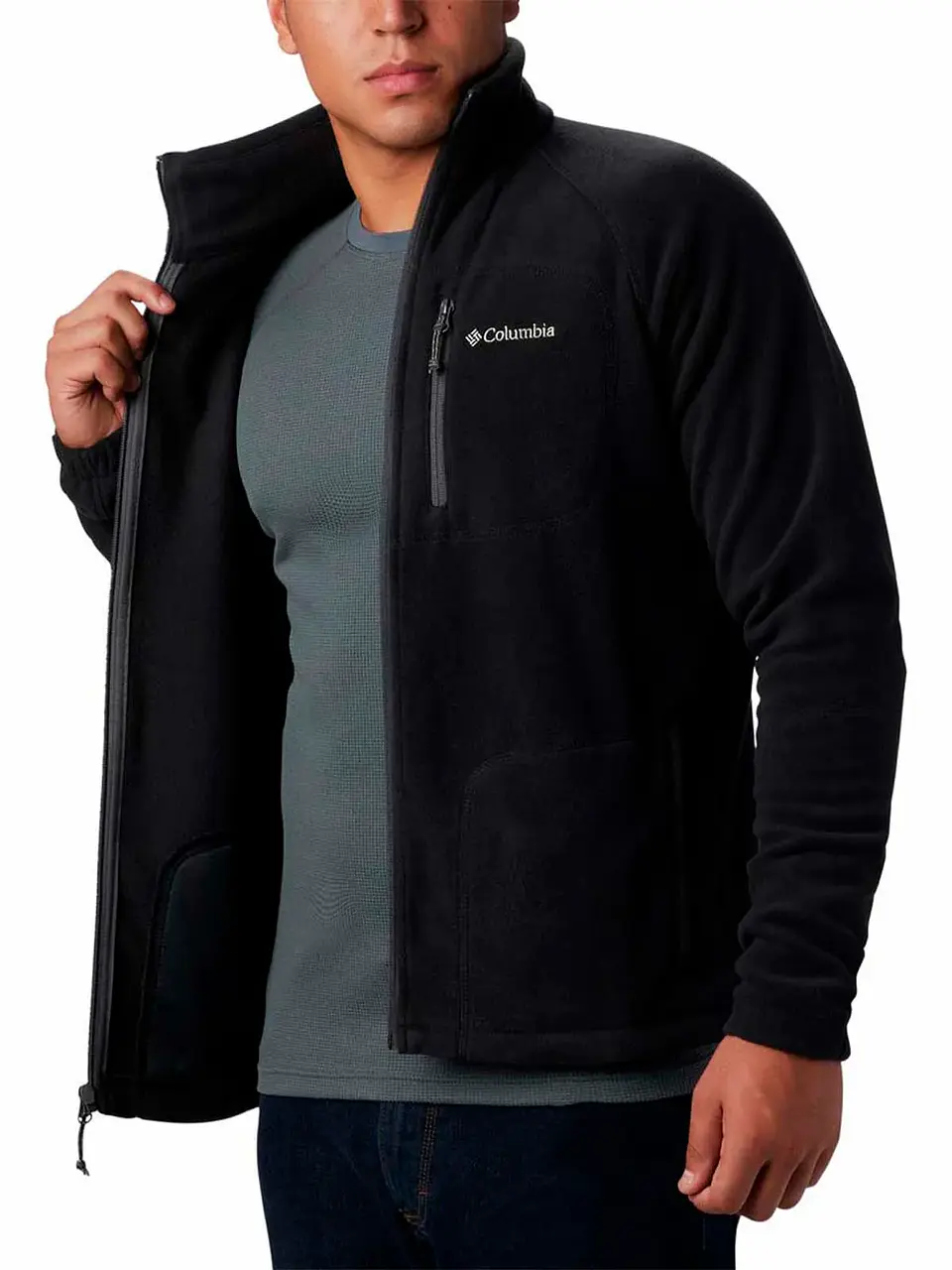 Polar Negro Hombre Columbia AM3039-XP9 4