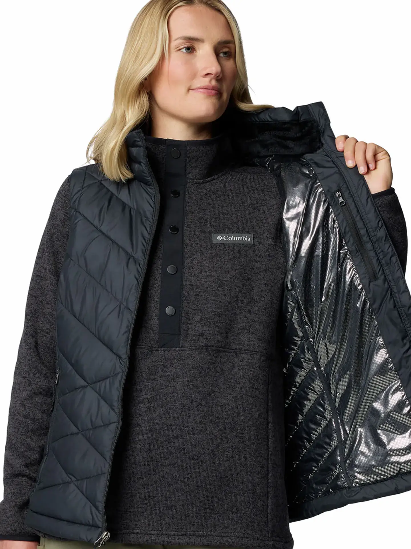 Parka Negra Mujer Columbia 2089201-XP9 4