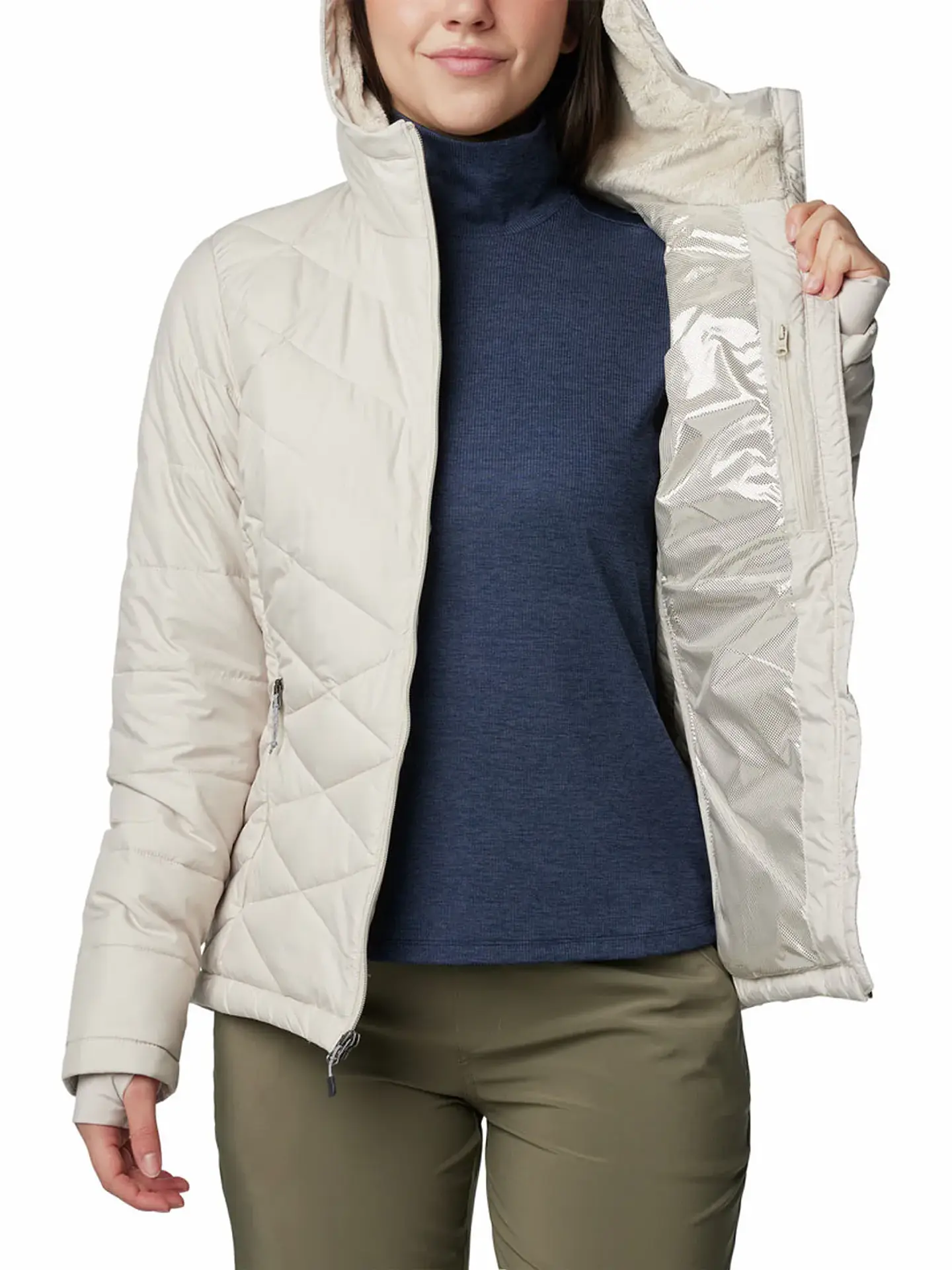 Parka Beige Mujer Columbia 1738151-5HD 4